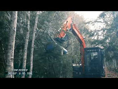 Promac Light Forestry Mulcher | Model LDM Series | Cutting Width 30" & 50" | 60–80 HP | 8–10 Tons+ | For Excavators