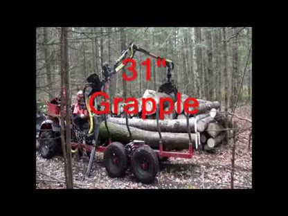 Machinerie AM Inc | 900 Series ATV Grapple Loader/Trailer Package