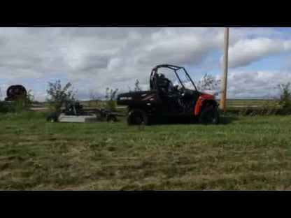 Kunz Engineering | Best Quality Rough Cut Mower AcrEase | Model MR44BC | 44″ Cutting Width | Pull Type | Horsepower 23 HP Briggs & Stratton Engine | For ATV & UTV