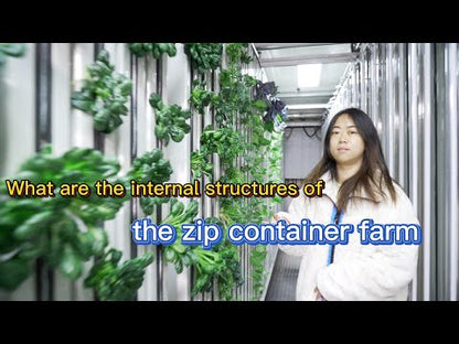 Lyine Hydroponic ZIP Container Farming | 220V/380V | Plant Quantity 3000-5760