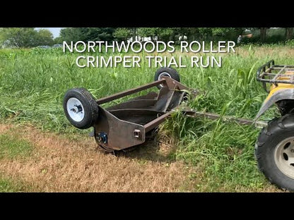 Northwoods Whitetails Roller Crimper | Roller Width 3', 4' & 5' Ft | Minimum ATV 350+ cc | For ATVs & UTVs