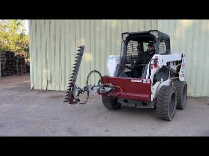 Agrishield ProCut Plus+ | Premium ProCut Quick Attach Mount | Bar Size 5.5' & 7.5' | Hydraulic Flow Range 4-17+ GPM | For Skid Steers & Loaders