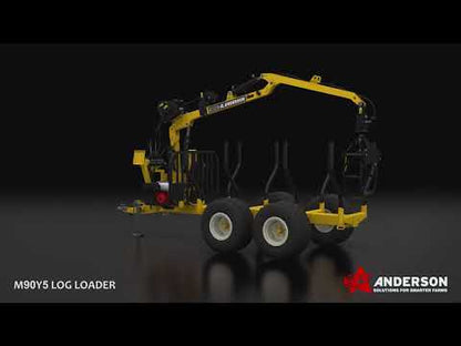 Anderson Log Loader | Model M-140 | Maximum Grapple Opening 48" inches | Arm Extension 4.2 m