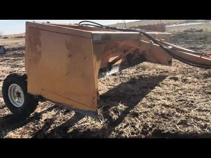 Industrias America 2024 Box Scraper F07 with Tires and Cylinder | For Tractor