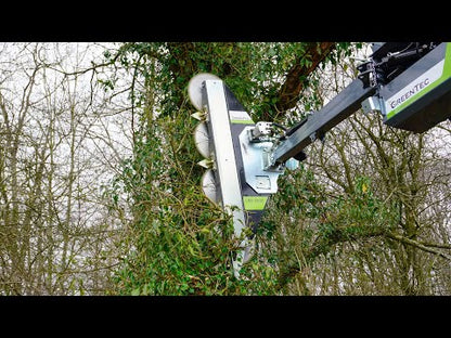 GreenTec Tree Saw | Model LRS-1602 | Working Width 5' 3" | Blade speed 2600-2700 RPM | For Excavators