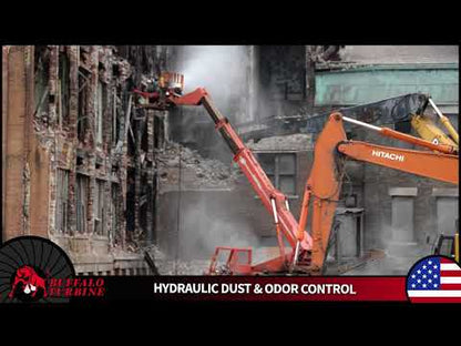 Buffalo Turbine Monsoon Hydraulic Dust Controller | Model BT-HYSS3M | Width 46" | Hydraulic Flow Rate 40 GPM | For Skid Steers