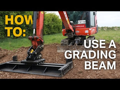 RAGNARTECH 60" & 72" GRADING BEAM | 330-375 LBS. WEIGHT | FOR EXCAVATORS