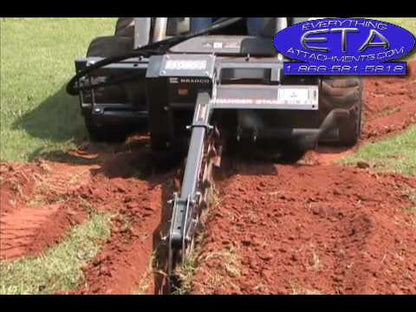 Paladin Trencher | 36"–48" Dig Depth | Width 6"-8" | 625 Series | 12-25 GPM | For Skid Steer