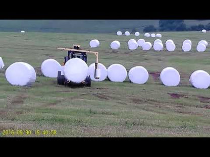 AGNation Wrap 5X5 & 6X6 | Bale Wrapper | For Skid Steers & Tractors