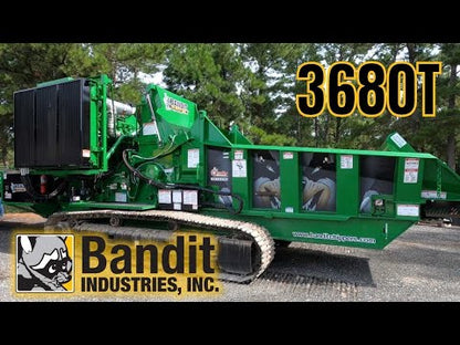 2020 BANDIT 3680T BEAST RECYCLER | 875 HP | HORIZONTAL GRINDER | USED