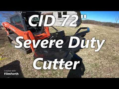 CID 72" and 78" Severe Duty Brush Cutter Attachment For Skid Steer