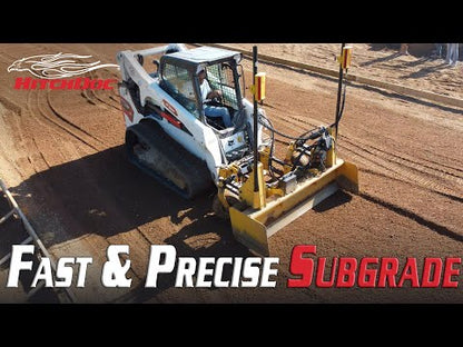 HitchDoc Dual Dozer | Model HDD-8 Base | Width 96" inches | Oil Flow Range 30-40 GPM | For Skid Steers