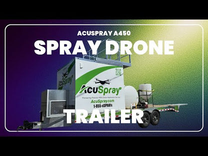 Acuspray A450 Spray Drone Trailer with 20k Charging | Width 100” | Length 24'