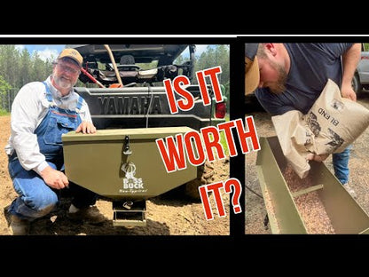 Boss Buck™ | ATV Broadcast Seeder/Spreader | Model BB-1.80 | Capacity 80 lb | 12V Power | Horsepower 15 To 50 HP | For ATV & UTV