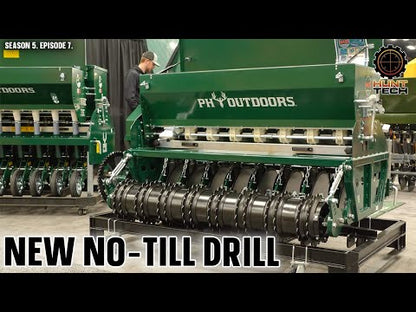 PH Outdoors M5 5' No Till Drill: Entry Level | Working Width 60" | Horsepower 55 HP | For Tractors