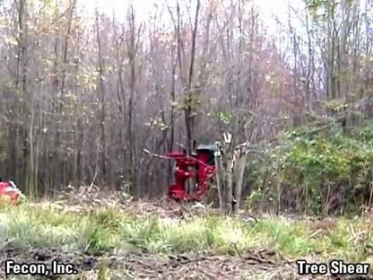 Fecon Tree Shear | Model FBSD1500SS & Bobcat Setup | Cutting Capacity 15" | 15–23 GPM | For Skid Steer & Compact Track Loader