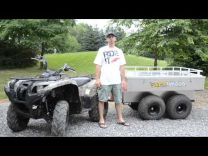 Bosski | Trailer | Model 1600 Aluminum ATV | Cargo Volume 45 Cubic Feet | Overall Dimensions 47” W x 113” L x 44” H | Horsepower 15 To 25 HP | For ATV & UTV