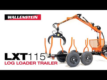 Wallenstein Log Loaders and Trailers | Models LXT-95 & LXT-115 | Engine Horsepower 6.5 To 10 HP | For Tractor