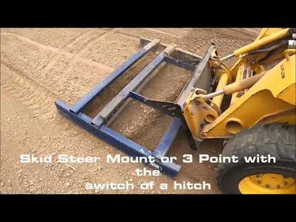 MTW Skid Steer Land Planer | Model LP60S & LP72S | Width 60" & 72" | For Skid Steers