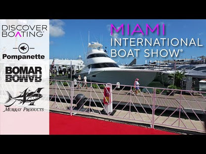 Pompanette | International Compact 6 Rod Standalone Rocket Launcher | For Sportfishing Boats
