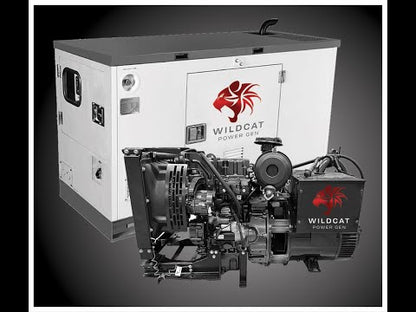 Wildcat Frontier Generator | Models Diesel & Natural Gas Generators | Prime Power Options 10 kW & 15 kW | Fixed Speed (1,800 RPM) Engine