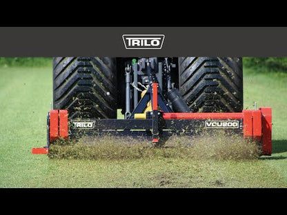 TRILO Verticutter | Model VCU200 | Length 86.6" | Working Width 78.7" | Horsepower 22+ HP | For Tractors