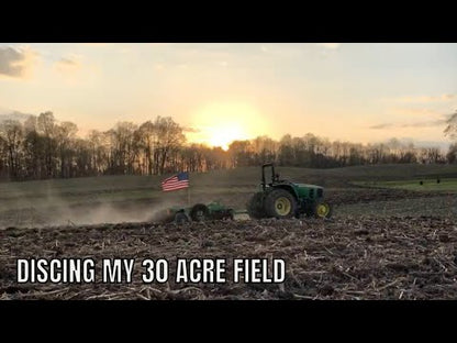 Industrias America 3-Point Hitch Offset Disc | Model 2224 | Cutting Width 8' | Blade Size 22" | Horsepower 50 To 60 HP | For Tractors