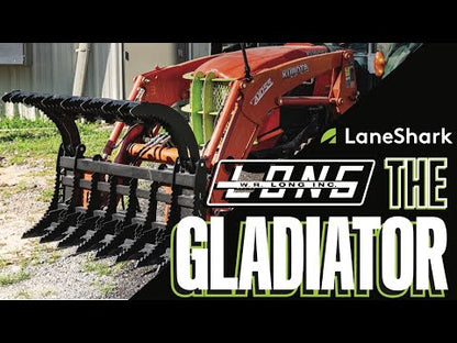 Lane Shark Gladiator Grapple | Width 56" | Up To 50 HP | For Tractor