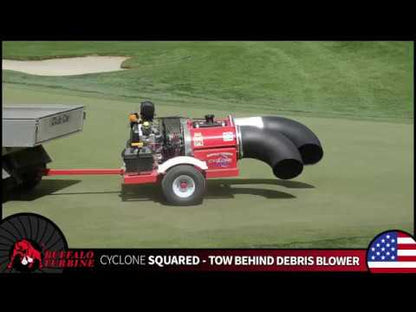 Buffalo Turbine Model BT-CKB6 Tow Behind Debris Blower - 360° Nozzle Control - With Heavy Duty Air Cleaner