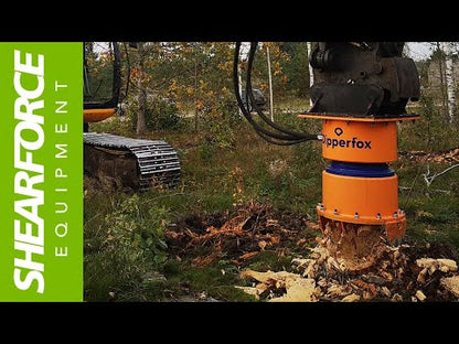 Dipperfox Stump Crushers | Model SC-850 | Cutting Diameter 33.5" | Machine Size 14-30 Tons | For Excavators