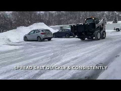 Virnig Salt Spreader | Model SLT | 56.3" Width | Hydraulic Flow 15 To 25 GPM | For Skid Steer