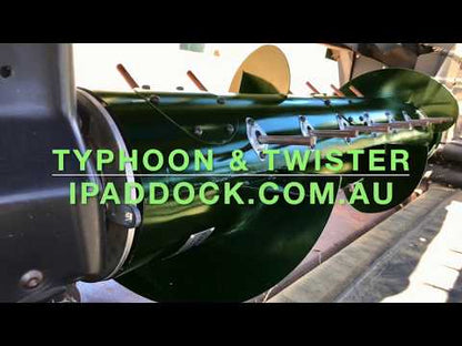i-Paddock Typhoon Drum | Models TY-DA-2/A+MPACA20-2 To TY-JD67 | Crankshaft 1.4" | 15–25 GPM | For MacDon & John Deere Headers Combine