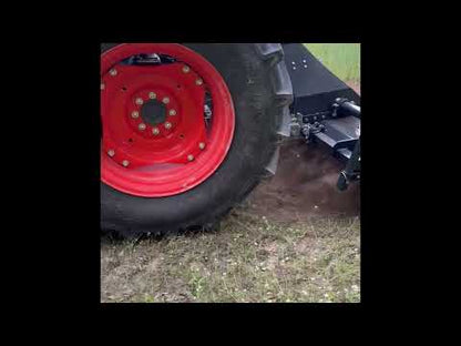 Fieldking | Robust Series Four Speed Rotary Tiller | Model FKDRTMG Series | Widths 5'6" To 9' | Multi-Speed Gearbox | Horsepower 45 To 90 HP | For Tractors