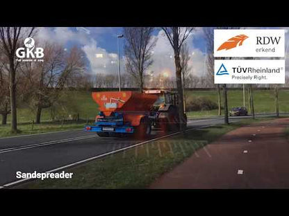 GKB Sand Spreader | Model SP-100 | Bunker Capacity 35 Ft³ | Horsepower 20+ HP | For Tractor