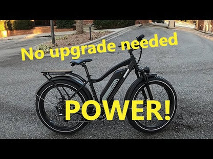 Himiway D3 (Cruiser) | Long Range Fat Tire Electric Bike | Range 35~60 Miles | Heavy-Duty Aluminium Kickstand