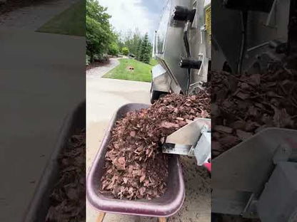 Mulch Mule | MM2BG Base Model | Billy Goat Leaf Vac & Wireless Remote | 24’4” Length | 15 Cu. Yd. Capacity | 8’ Width | For Bulk Material Delivery & Leaf Cleanup