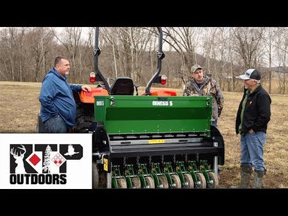 RTP Outdoors Genesis No-Till Drills | Genesis Series | Width 36" To 120" inches | Horsepower 30HP–120 HP | For Tractors & UTVs
