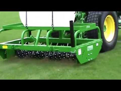 TurfTime Advantage Aerator | Model AA-7200 | Overall Width 72" | Capacity 65 Gallons | Horsepower 35-50 HP | For Tractors