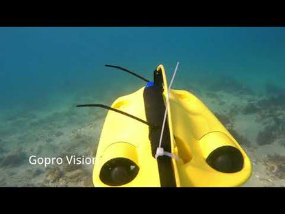 Chasing Gladius Mini S Underwater Drone with a 4K UHD Camera