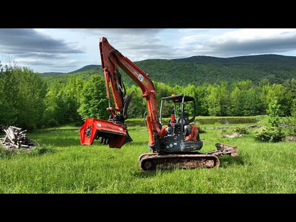 Eterra Attachments Excavator Flail Mowers | EX-30M/30/40 | Range 8-50 GPM | Cut Capacity 2”, 6”, & 6” | For 2 to 4 Tons Mini Excavator