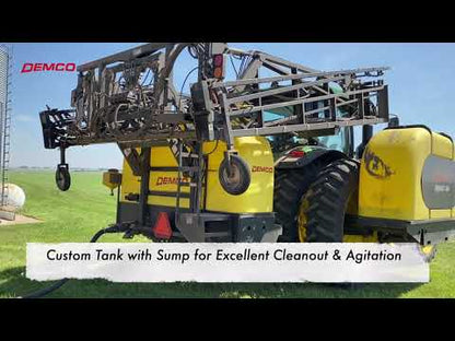 Demco | RM Series Rear Mount Sprayer | Models 300 To 600 Gallon | Hydraulic Boom 45′ To 90′ | Jet Agitation | Horsepower 40 To 100+ HP | For Tractors