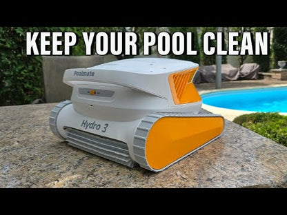 Chasing Cleaner Hydro 3 Cordless Essential Pool Cleaner | Pool Size 860.8–1076 Sq.ft | Charging Time 4 H | Battery Time 200 Min
