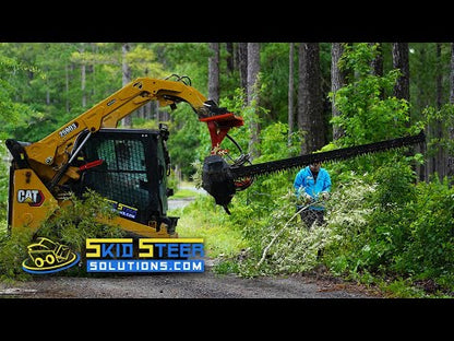 Eterra Attachments Sickle Bar Mower | 7 ft & 9 ft Models | 84"-108" Cutting Width | 15-20 GPM | Dual-Action Cutting | For Skid Steers