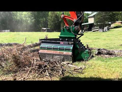 Brush-Hound 40EX-HD Heavy Duty Flail Mower Shredder | 40" Cutting Width For Excavator