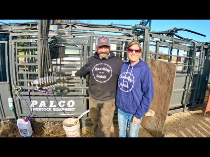 Palco Chute Alley Tub Combo | Width 96" | Hydraulic | For Ranch Facilities & Cattle Operations