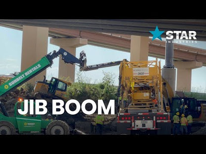 Star Industries Heavy Duty Forklift Jib Boom | Models 1360B Series | Reach 60" To 144" | Capacity Up To 6,000 lbs | For Forklifts