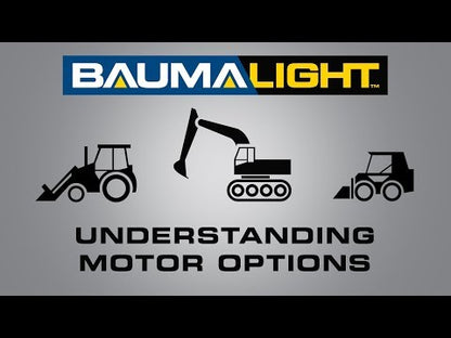 Baumalight | Stump Grinder | S22 | 24" Rotor | 12V Swing Actuator | 12–25 GPM  | For Skidsteer