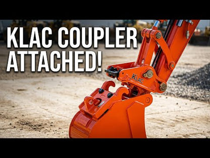 Werk-Brau Klac Couplers & Hanger Blanks | Mechanical | Class C-F | 1–10 Tons | For Mini Excavators & Backhoes