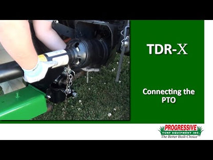 Progressive Turf Equipment Inc. Tri-Deck Roller Finishing Mower | Model TDR-X | Cutting Width 10' 6" | 35–45 HP | For Tractors