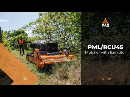 FAE Remote-Controlled Tracked Carrier | Model RCU45 | 44 HP | For Forestry Mulching